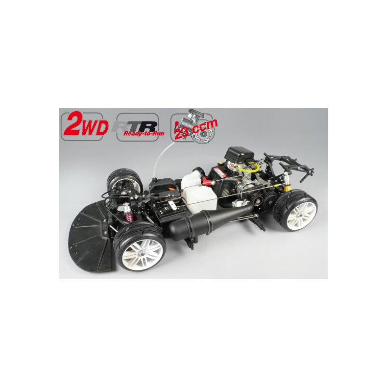 Sportsline Benzin Akselafstand 465 mm.