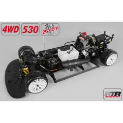 FG Challenge / Sportsline Benzin Akselafstand 530 mm.