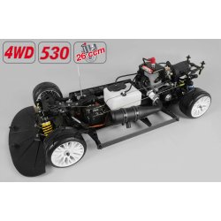 FG Sportsline Benzin 4 WD Akselafstand 530 mm. Black Edition