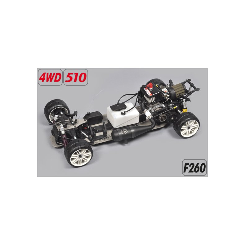 FG Sportsline Benzin Akselafstand 510 mm.