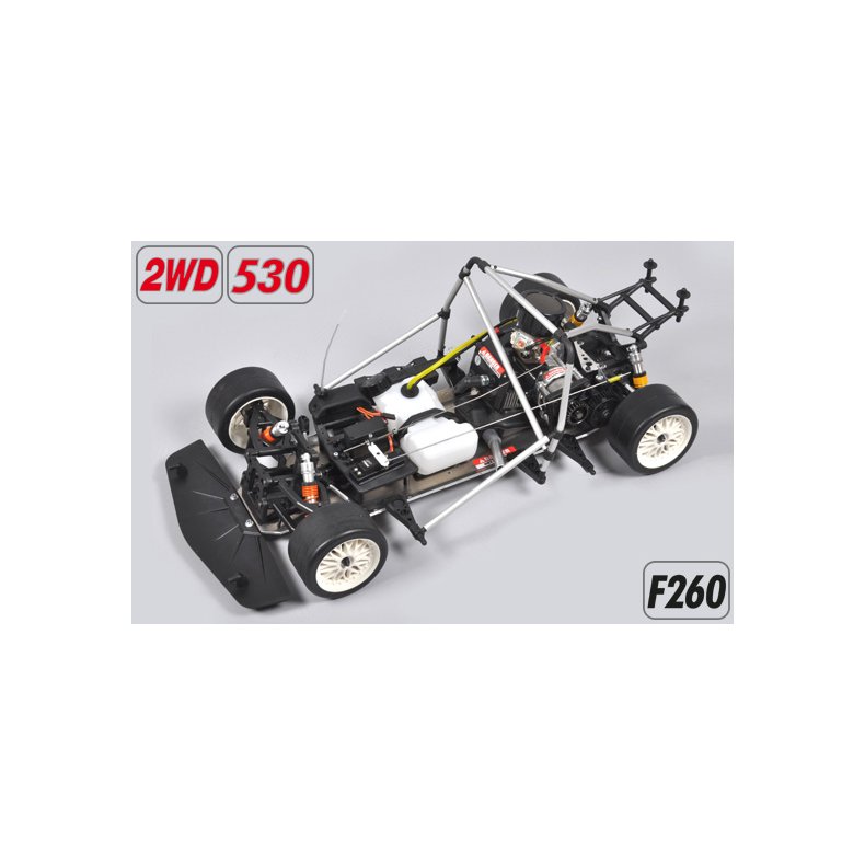 FG Challenge / Sportsline Benzin Akselafstand 530 mm.