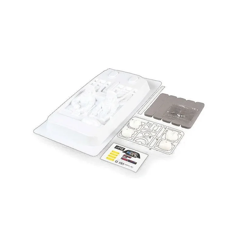 Kopi af 1:10 Wheel Set 5 spk. Rallye (4) silver