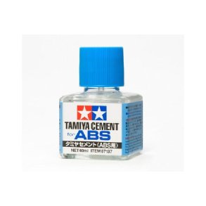 Tamiya ABS lim  (40ml) Til plastikmodeller i ABS Plast