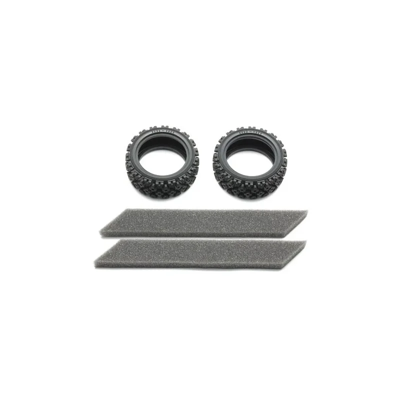 TAMIYA Rally Block Tires (Soft/2 stk.)