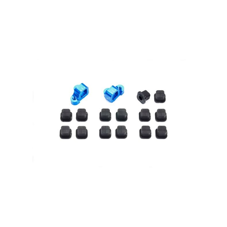 54884 TAMIYA Aluminum Adjustable Separate Suspension Mounts (A)