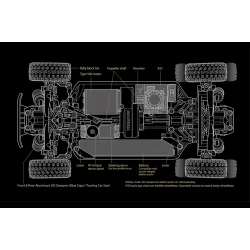 TAMIYA 1/10 R/C XM-01 PRO Chassis Kit