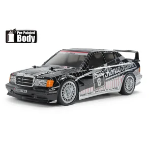 TAMIYA 1/10 R/C Mercedes-Benz 190 E EVO II 1991 (TT-02) Samles�t. (Painted Body)