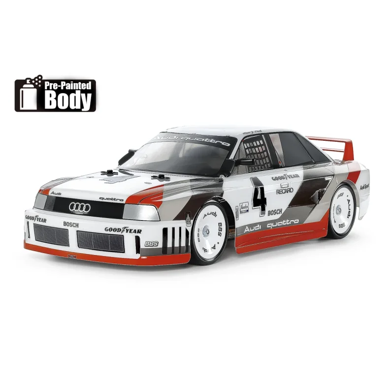 Kopi af TAMIYA 1/10 R/C Mercedes-Benz 190 E EVO II 1991 (TT-02) Samles�t.
