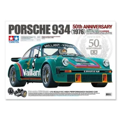 TAMIYA 1/10 R/C Porsche 934 (1976) 50th Anniversary Samles�t. ( Forudbestil den nu, s� du er sikker p� at f� en. )
