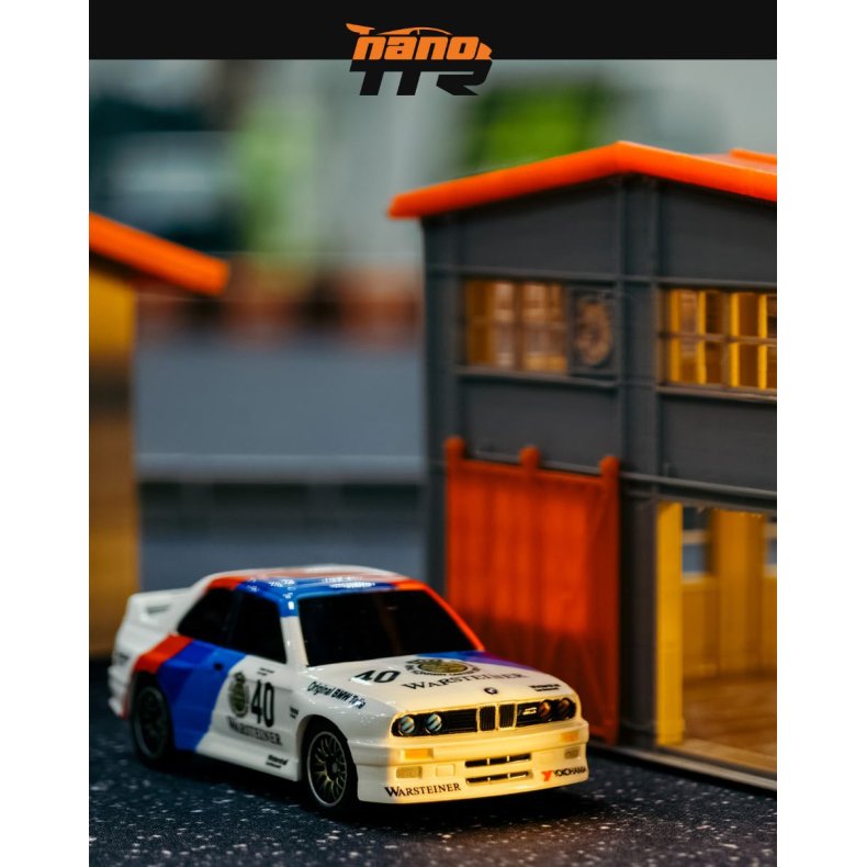 HPI Racing nano-TTR 1987 BMW M3 E30 Warsteiner