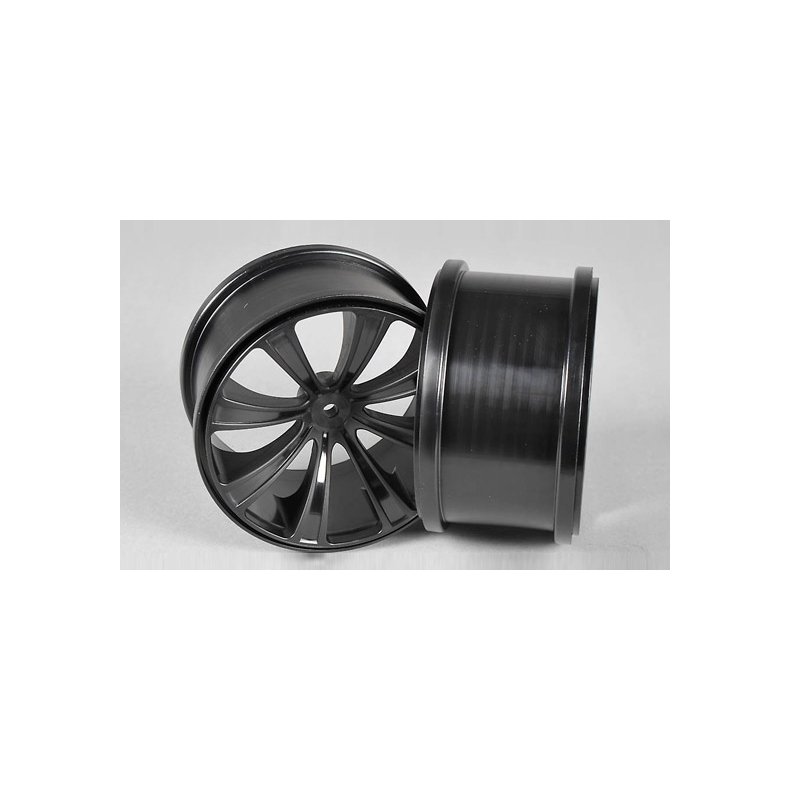 67206 Truggy F�lge 1:6 schwarz 2 stk.