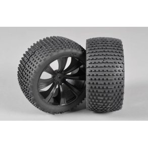 67207/05 Truggy Pin 185 - M. sort 2 stk.