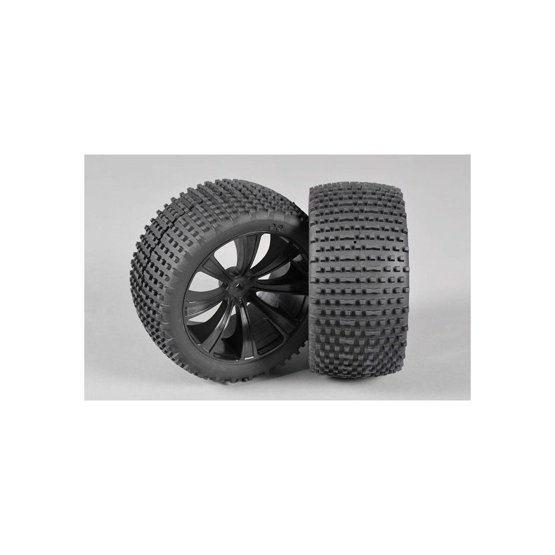 67207/05 Truggy Pin 185 - M. sort 2 stk.