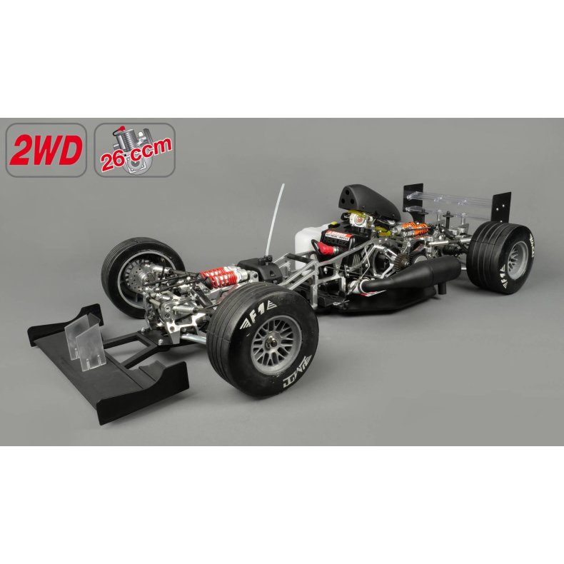 F1 Competition 2 WD Konkurrence  klar karosseri