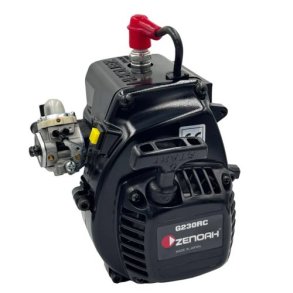 Zenoah 2 Bolt 22,5 cc G230RC 2 takt RC motor. uden kobling, udst�dning og luftfilter