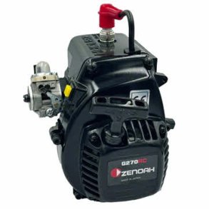 Zenoah 2 Bolt 25,4 cc G270RC 2 takt RC motor. med Walbro 990 karburator. Uden kobling, udst�dning og luftfilter