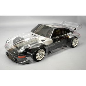 14000 Chassis Sportsline 2WD-465  (Klar karosseri og uden elektronik)