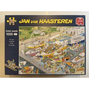 Puslespil. JAN VAN HAASTEREN ( Brugt. lagt en gang ) derfor den lave pris.