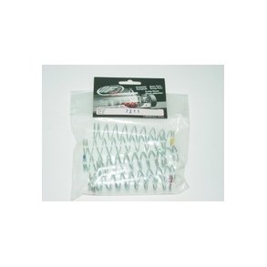 07211 FG St�dd�mper fjeders�t �20x100mm. ( 2 stk. Gul. - 2 stk. Bl� - 2 stk. R�d )