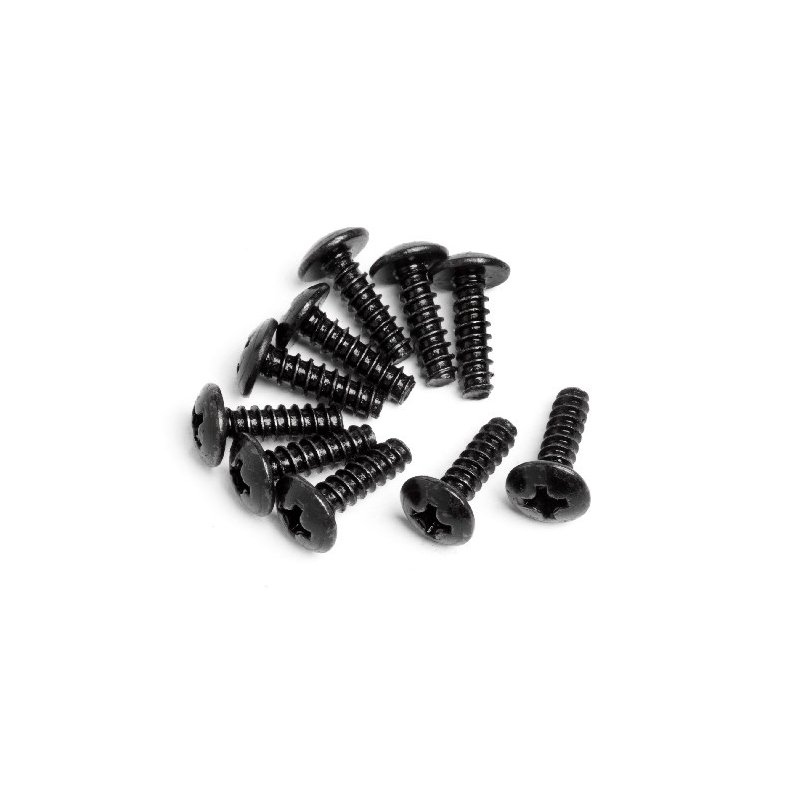 ROUND HEAD SELF-TAPPING SCREW M3X10MM (10PCS)
