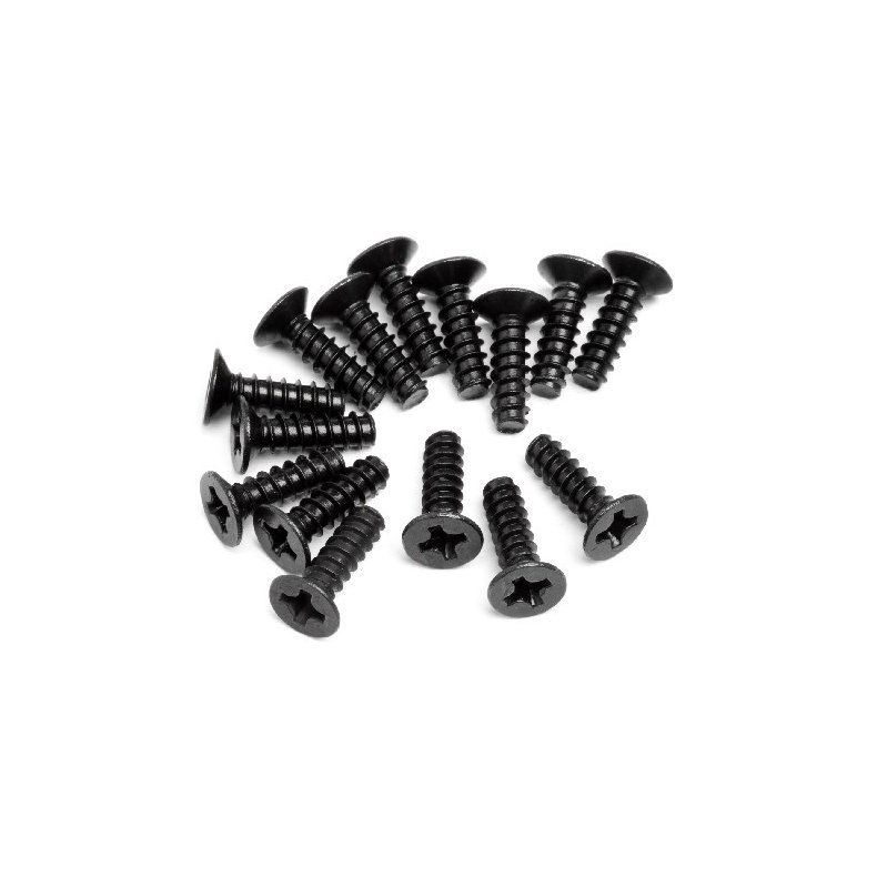 COUNTERSUNK CROSS HEAD SELF-TAPSCREW M3X10MM 15PCS