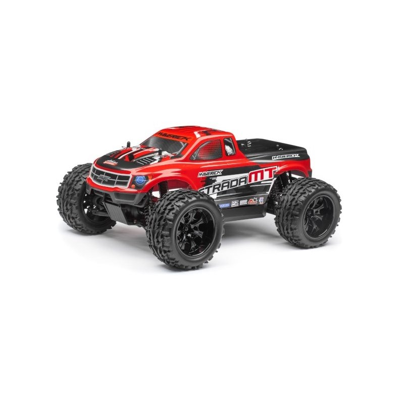 1:10 MONSTER TRUCK PAINTED BODY RED (MT) 190 mm.