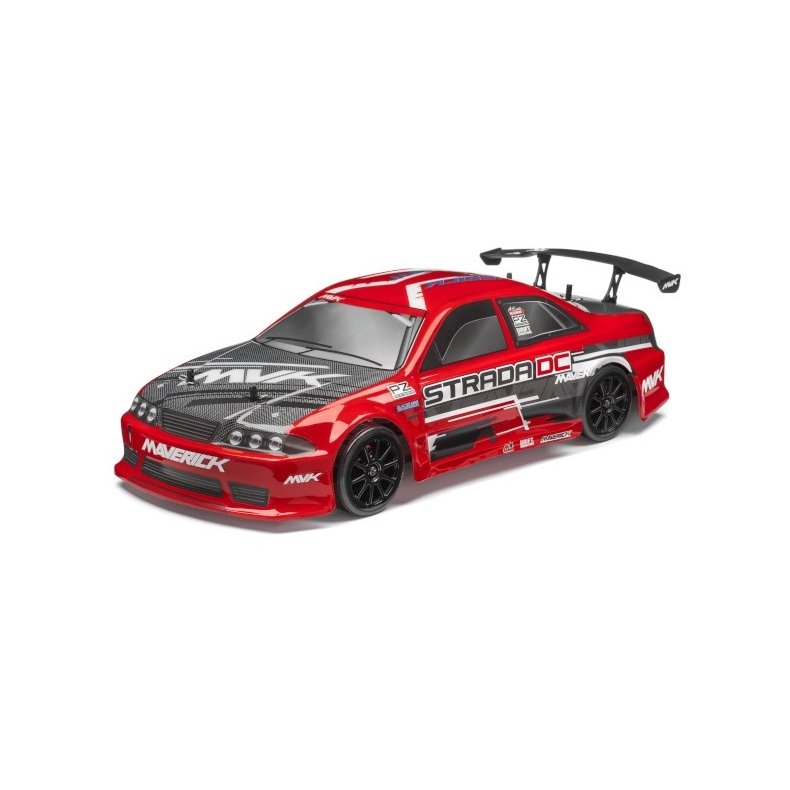 1:10 DRIFT CAR PAINTED BODY RED (DC) 190 mm.
