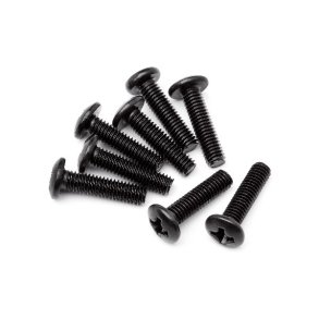 BUTTON HEAD SCREW M3X12 (8PCS)