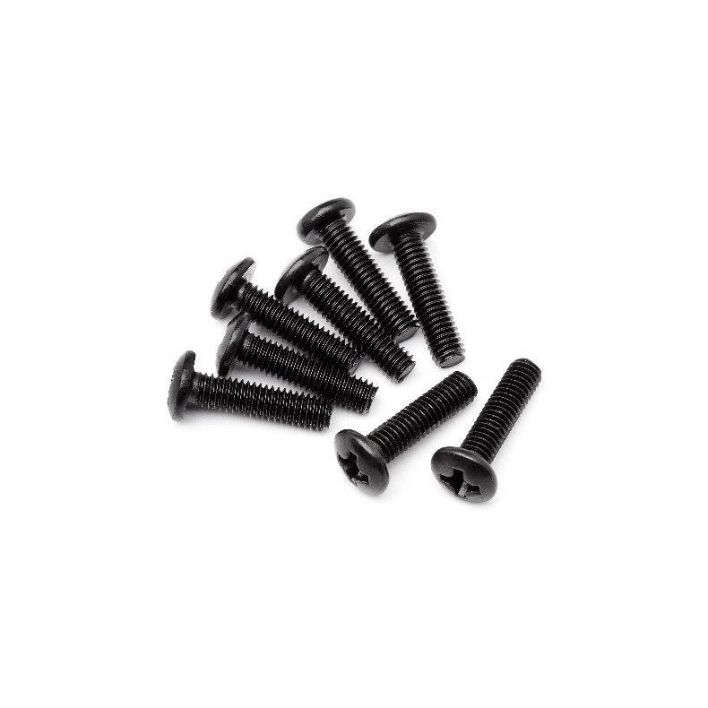 BUTTON HEAD SCREW M3X12 (8PCS)