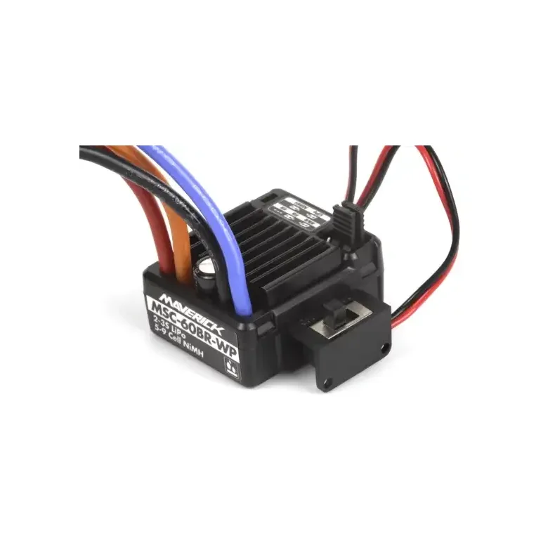 Maverick RC MSC-60BR-WP Waterproof ESC With Tamiya Plug 60A