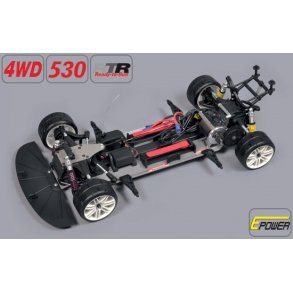 Sportsline 4WD 530 Elektro RTR  uden karosseri 