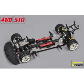 Sportsline 4WD 510 Elektro uden karosseri