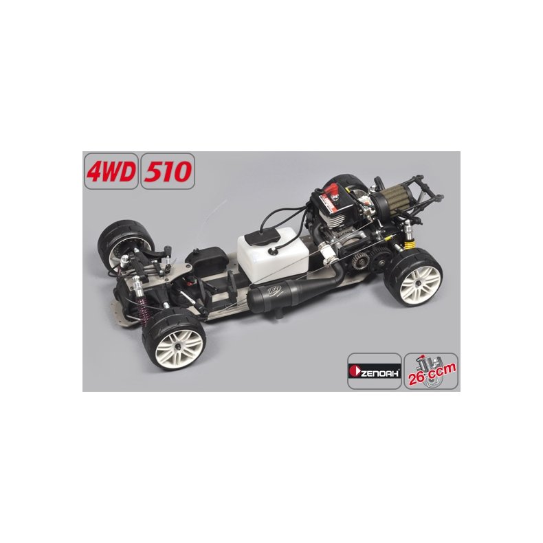 4WD 510 Chassis uden Karrosseri. 