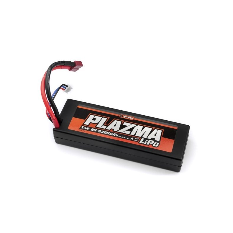PLAZMA 7.4V 5300 MAH 40C LIPO BATTERY PACK