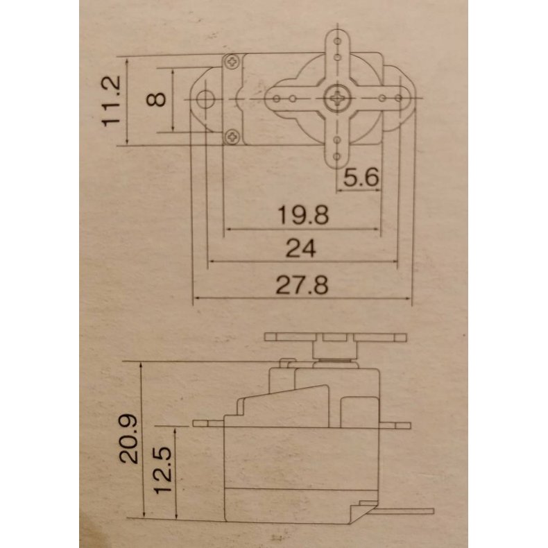 Graupner HV 279 digi 4 Servo  