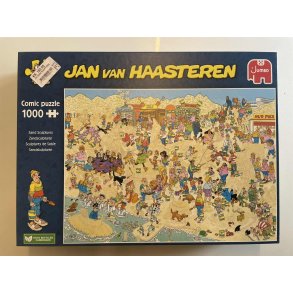 Puslespil. JAN VAN HAASTEREN ( Brugt. lagt en gang ) derfor den lave pris.