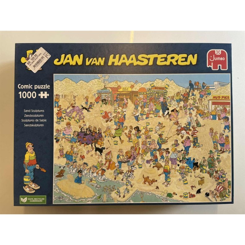 Puslespil. JAN VAN HAASTEREN ( Brugt. lagt en gang ) derfor den lave pris.