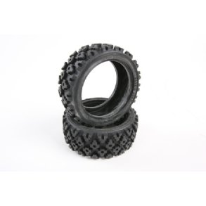 RC RALLY BLOCK TIRE SET
