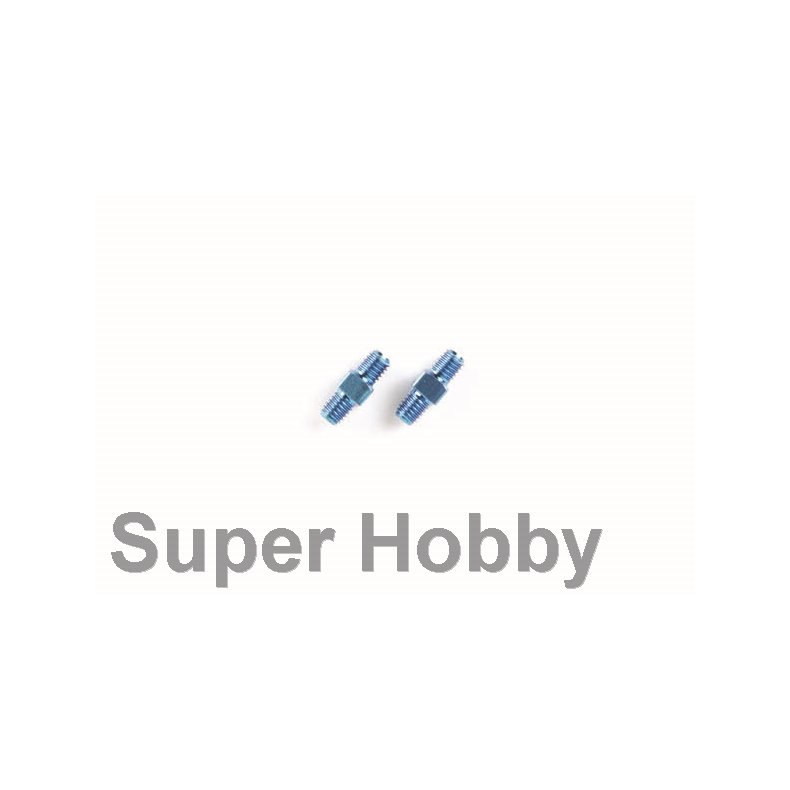 Titanium Turnbuckle Shaft Blue 3x10mm