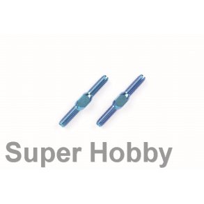 Titanium Turnbuckle Shaft Blue 3x23mm