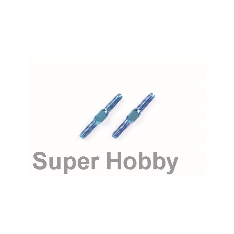 Titanium Turnbuckle Shaft Blue 3x23mm