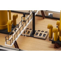 1:100 HMS WARRIOR -WOODEN HULL