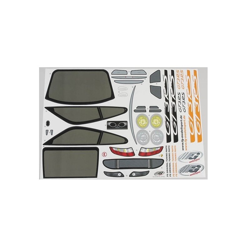 Decal set Porsche GT3 RSR