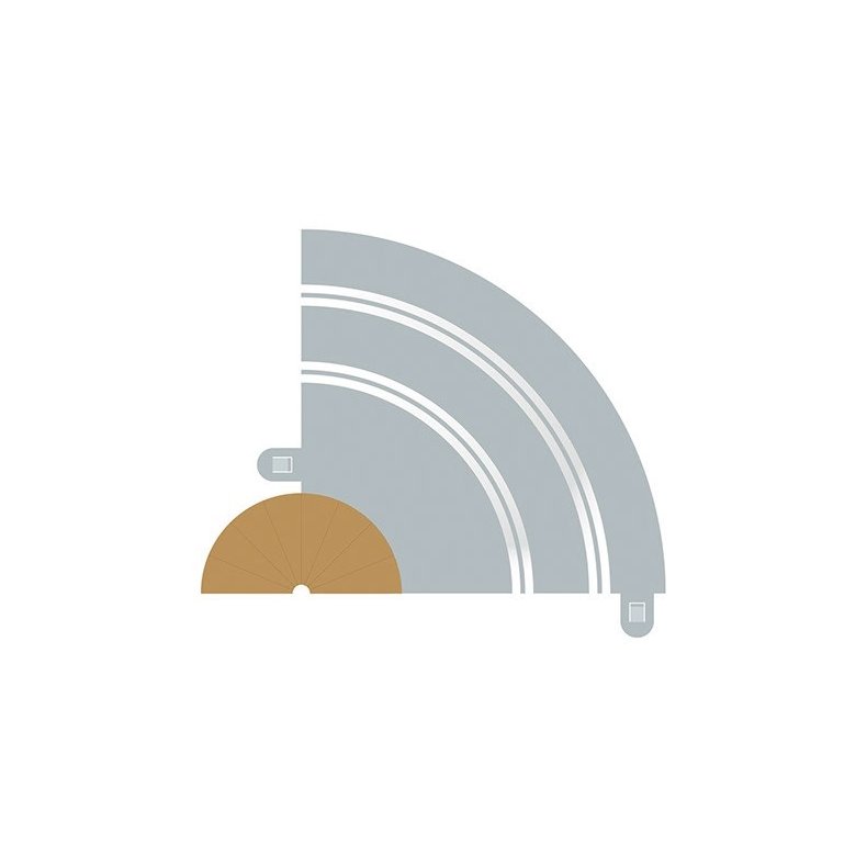 RAD 1 INNER BORDERS & BARRIERS (FOR C8201) 2 stk.