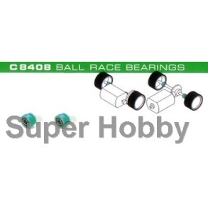 2 stk.  ball race bearings