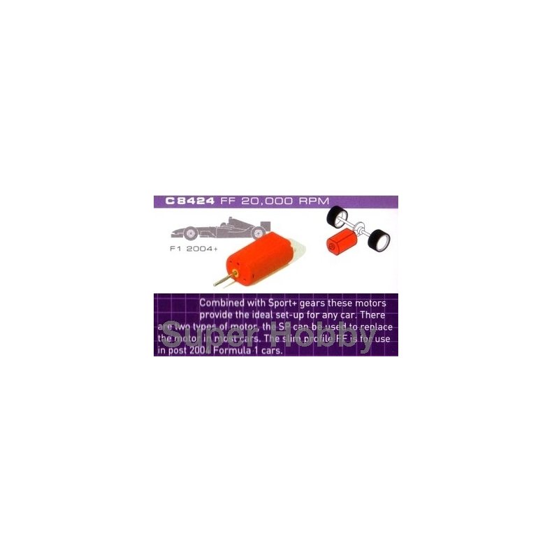 Formel 1.  motor 20,000 rpm with wires