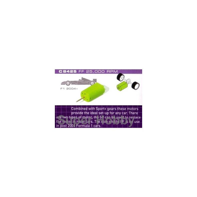 Formel 1.  motor 25,000 rpm with wires