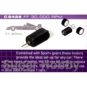 Formel 1.  motor 30,000 rpm with wires