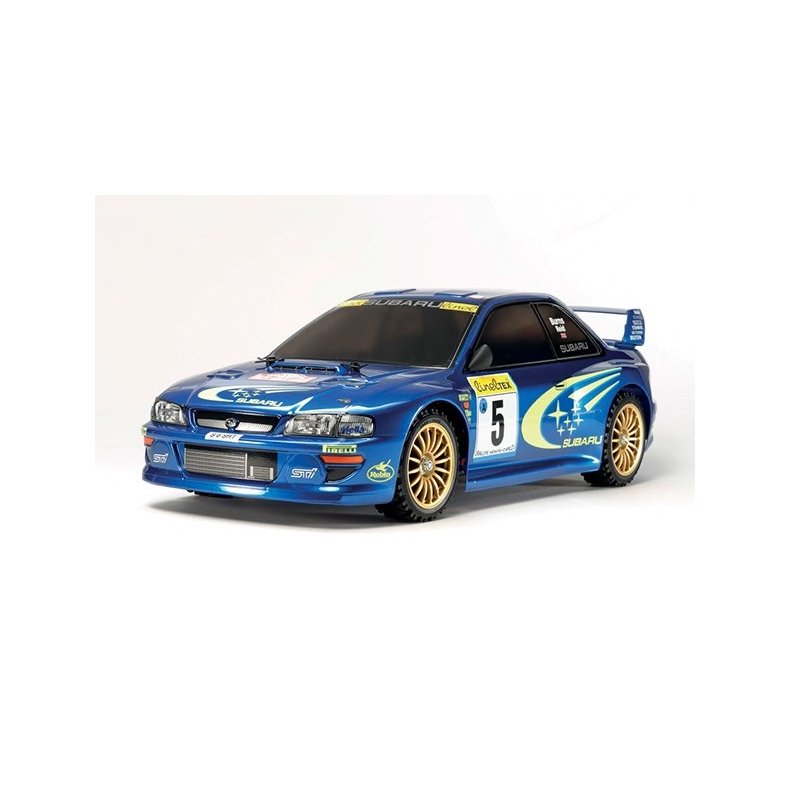 TAMIYA 58631 1/10 R/C SUBARU IMPREZA MONTE-CARLO '99 (TT-02) Samles�t.
