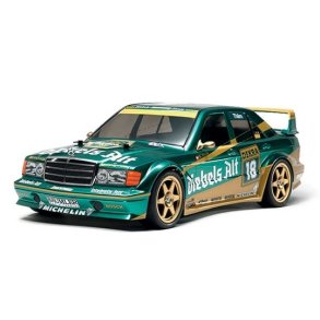 TAMIYA 1/10 R/C Mercedes-Benz 190 E Evo.2 TT-01E / NO ESC (Samles�t) 